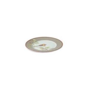 Pip studio Assiette à dessert ronde Floral Birds motif oiseau en porcelaine (21 cm)