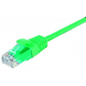 Cordon RJ45 catégorie 5e U/UTP snagless vert - 20 m