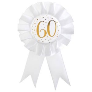 Ruedelafete Cocarde des âges métal 60 ans