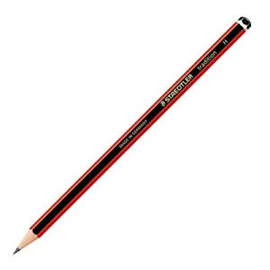 Staedtler Crayon graphite Tradition 110 - tête trempée - mine H