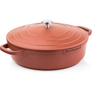 Westinghouse Performance Series Sauteuse 28cm Fonte d'Aluminium Poids Léger - Induction et Tout Feux, Passe au Four et au Lave-Vaiss