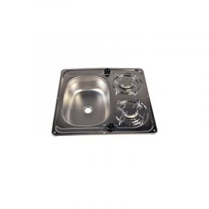 Combiné Inox SUTER 2 feux réversible