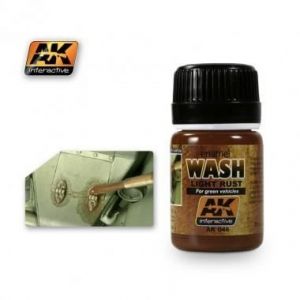 Pot d'enamel effects AK Interactive Light Rust Wash