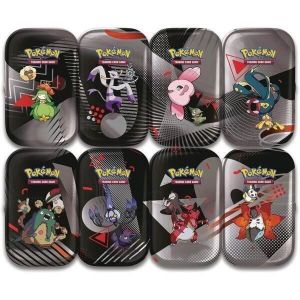 Carte &agrave; collectionner Pok&eacute;mon Mini tin Foudre Noire & Flamme Blanche Mod&egrave;le al&eacute;atoire