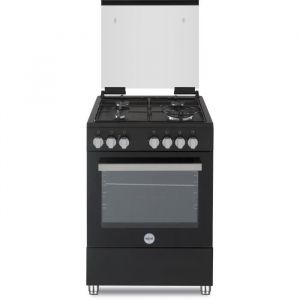 La Germania Cuisini&egrave;re &agrave; gaz PIA60GN 60 cm 4 foyers 10,35 kW Noir