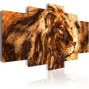 Image de Artgeist Tableau - Beautiful Lion 200x100 cm