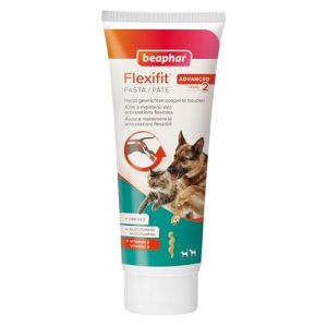 Beaphar P&acirc;te Articulations Flexifit pour Chiens et Chats &ndash; Contient vitamines, collag&egrave;ne, glucosamine, Calcium et acides Gras Essentiels &ndash; pour Animaux souffrant de raideurs &ndash; Niveau 2 &ndash; 250g