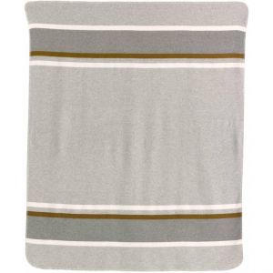 Declikdeco Plaid jacquard recyclé Gioia Perle 140 x 185