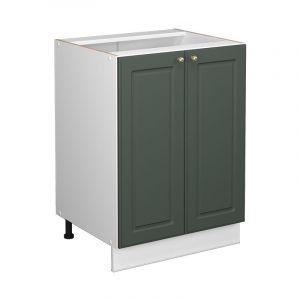 Vicco - Meuble bas de cuisine Fame-Line, Vert Or Campagne, 60 cm sans plan de travail