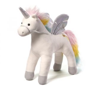 Gund 6052866 - Peluche Féerique Interactive - Jouet Premier Age - Licorne Magique Sonore et Lumineuse