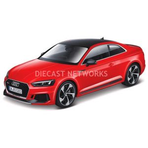 Image de Bburago Voiture Miniature de Collection 1/24 - Audi RS 5 Coupe - 2019 - Red - 21090R