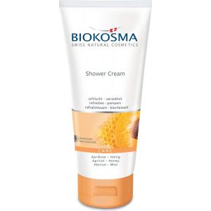 Biokosma Docciacrema Rinfrescante Albicocca Bio e Miele Bio - 200 ml