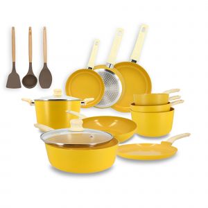Menastyl Set 13 pièces de cuisson aluminium - compatible induction