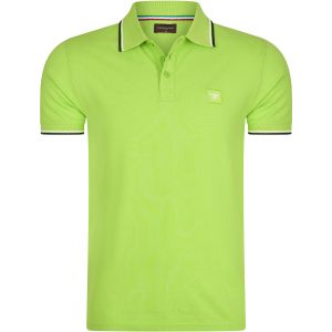 Cappuccino Italia Polo Applique Pique Vert