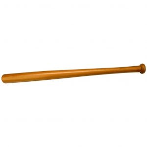 Abbey Batte de baseball en bois d'hêtre marron