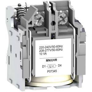 Schneider Electric Déclencheur voltmétrique sous-tension MN - 440 à 480 - V 60Hz, 380 à 415 - V 50/60Hz - LV429408