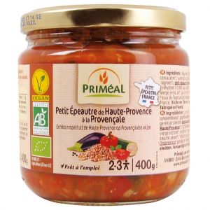 Priméal Petit épeautre à la provençale en bocal de 400 g