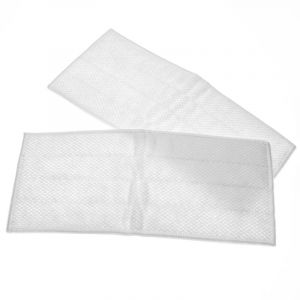 Vhbw 2x Housse de rechange compatible avec Kärcher KV 4, KV 4 Premium nettoyeur de fenêtres, raclette à fenêtres