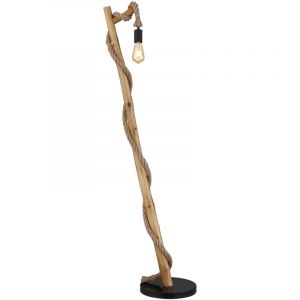 Globo Lampadaire - Ulleu - naturel - bois corde - E27 - 69029S