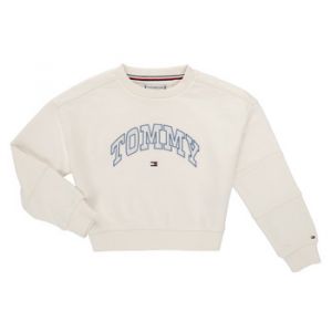 Tommy Hilfiger Sweat-shirt enfant TOMMY VARSITY SWEATSHIRT Blanc - Taille 8 ans,10 ans,12 ans,14 ans,16 ans