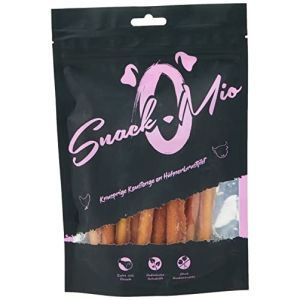 Image de SnackOMio En-cas Premium Pour Chiens, Bâtonnet Croustillant À Mâcher En Filet De Poitrine De Poulet, Sans Céréales, Lot De 1 (1 x 200 g)