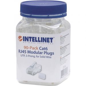 Intellinet 790604 connecteur de fils RJ45 Transparent 790604