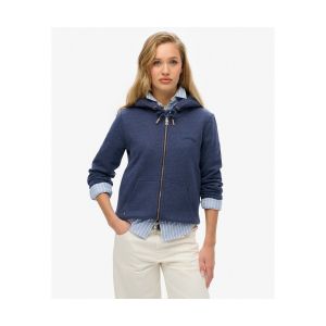 Superdry Sweatshirt à capuche zippé femme Logo Essential