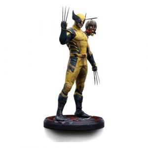 Iron Studios Statuette - Deadpool 3 1/10 Art Scale Wolverine & Headpool 22 cm