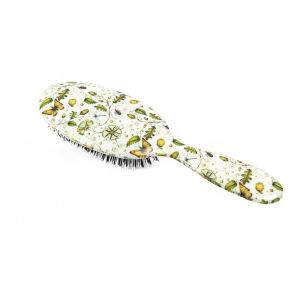 Rock and Ruddle Acoms & Butterflies Grand Format - Brosse &agrave; cheveux en poils de sanglier