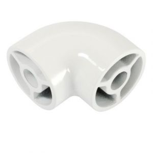 Image de Jardipolys Coude de liaison 90° Inoline White