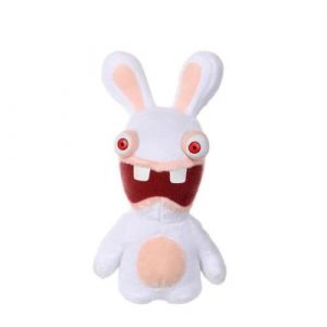 Peluche Lapins Crétins Bean GIPSY TOYS Bouche Ou e 18 cm