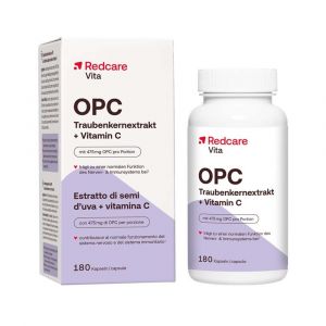 Redcare Vita OPC Traubenkernextrakt + Vitamin C