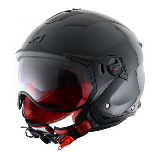 Image de Astone Casque jet MINIJET S SPORT monocolor noir gloss - M