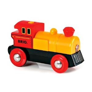 Image de Brio Locomotive à pile jaune