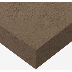 Papier peint adhésif effet crépi taupe Eco