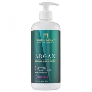 Pure Mineral Argan Oil Conditioner 500 ml / 16.9 fl. oz. Enriched with Dead Sea Minerals and Moroccan Oil Argan that Restores Damaged and Dry Hair