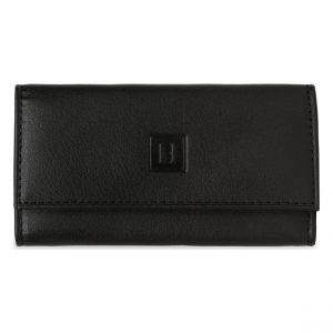 Hexagona Étui porte-clés Cuir SOFT Noir Mae