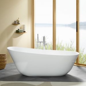 Villeroy & Boch Theano Baignoire en îlot, ovale, UBQ170ANH7F200V-01,