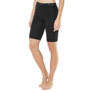 Woolpower Lite Caleçon Xlong Femme, black XL Boxer & Strings laine mérinos