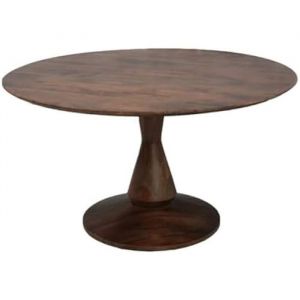 Dining Table Home ESPRIT Acacia 130,5 x 130,5 x 78 cm 136 x 136 x 76 cm