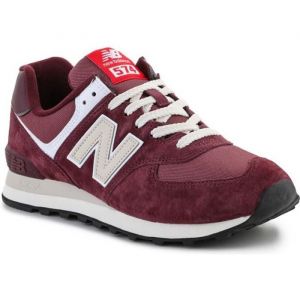 New Balance Baskets basses 574 - Couleur 42,43,44,40 1/2,42 1/2,41 1/2,44 1/2,45 1/2 - Taille Bordeaux
