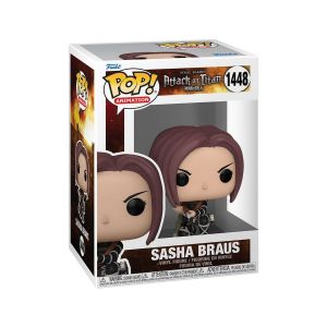 Funko Pop! Animation: AOT - Sasha Braus - Attack on Titan - Figurine en Vinyle à Collectionner - Idée de Cadeau - Produits Officiels - Jouets pour Les Enfants et Adultes - Anime Fans