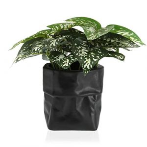 Versa BigBuy Home Pot de Fleur Blanc en céramique 20 x 18 x 20 cm