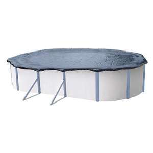 M&S Bâche hiver pour piscines de taille 9,15 x 4,6 m à 9,55 x 4,9 m