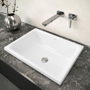 Image de Kaldewei Cayono S Lavabo à poser, 3189, 580 x 415 mm, 91360600, Coloris: Blanc - 913606000001