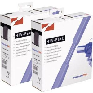 Hellermanntyton Gaine thermorétractable sans colle 2:1 300-32546 bleu Ø avant retreint 25.40 mm 5 m