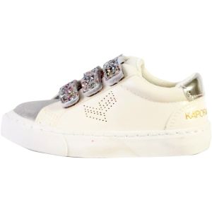 Kaporal Mixte Enfant Tippy, Blanc Glitter, 22 EU
