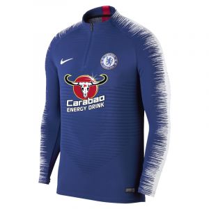 Image de Nike Haut de football à manches longues Chelsea FC VaporKnit Strike Drill pour Homme - Bleu - Taille L
