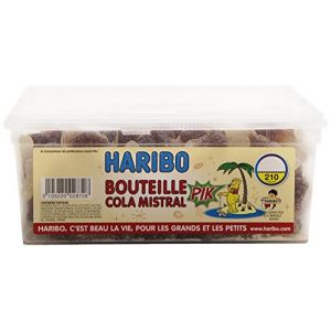 Haribo Bouteille Cola Mistral Pik tubo de 210