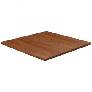 VidaXL Dessus de table carré Marron foncé90x90x2,5cm Bois chêne traité